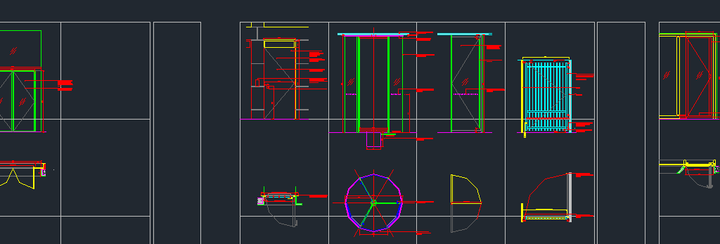 Door S Plan Section Elevation And Detail Cad Files Dwg Files Plans And Details
