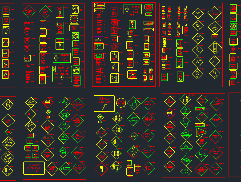 200 Road Signs