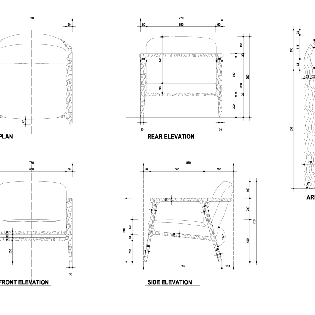 Chair Cad Files Dwg Files Plans And Details Ph