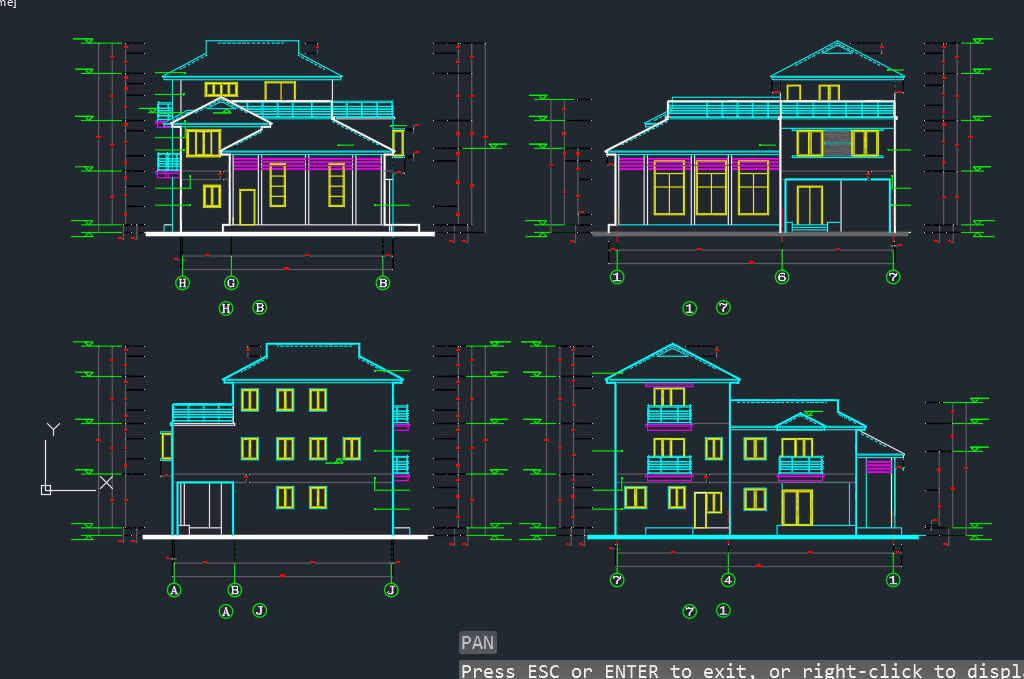  House  Plan  Drawing  4 CAD Files DWG files Plans and Details