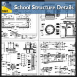 School Structure CAD Details