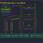 Indian Standard NPB sections Dynamic Block - 6 Blocks set