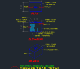 Grease Trap (Stainless)