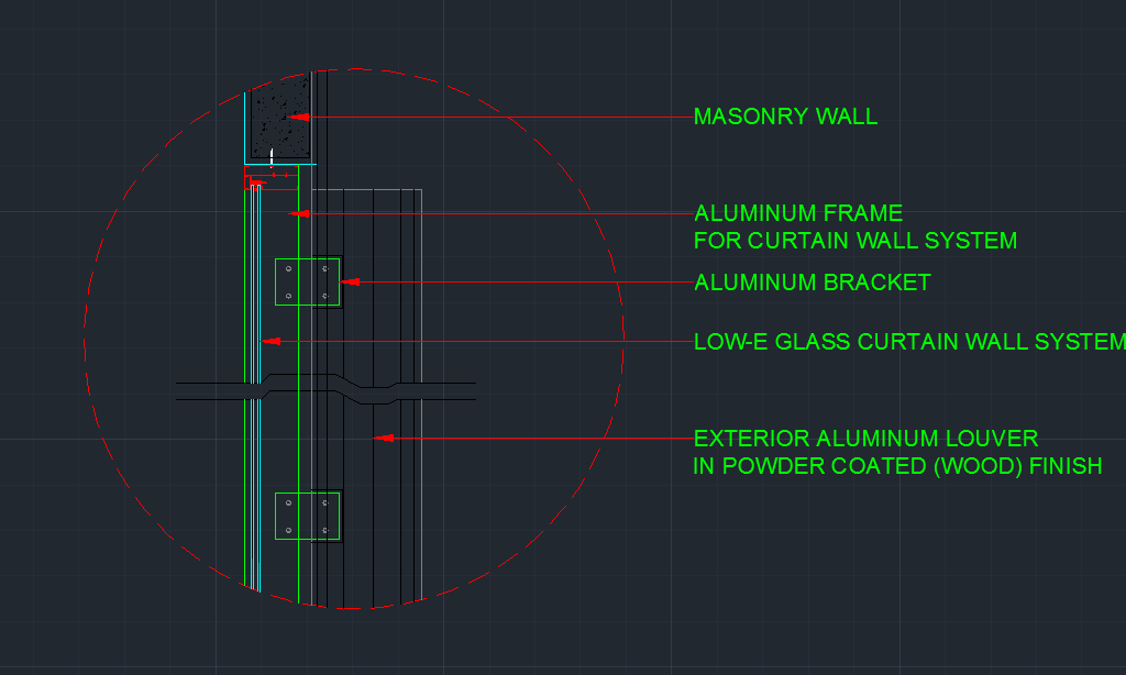 Wall Detail Plus Curtain Wall Detail Cad Files Dwg Files Plans