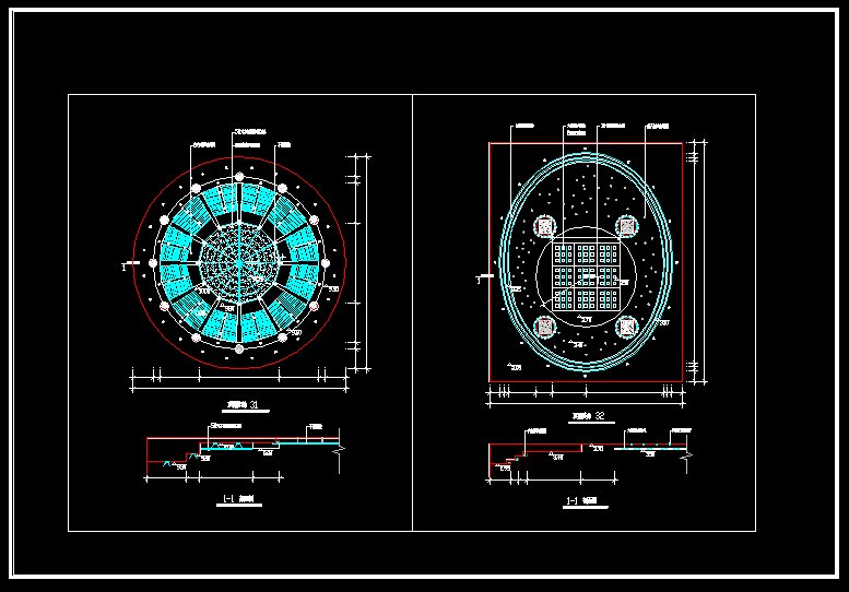 Ceiling Design Template CAD Files DWG files Plans 