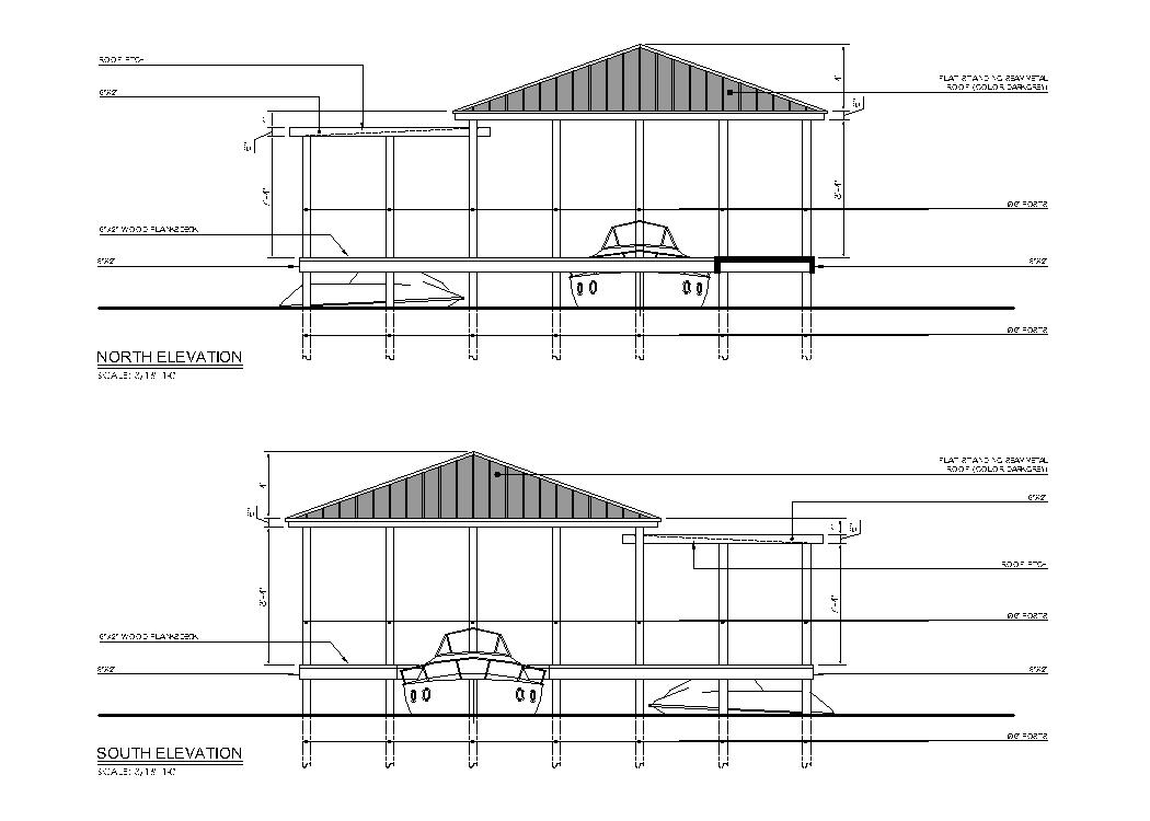 Boat dock design - CAD Files, DWG files, Plans and Details